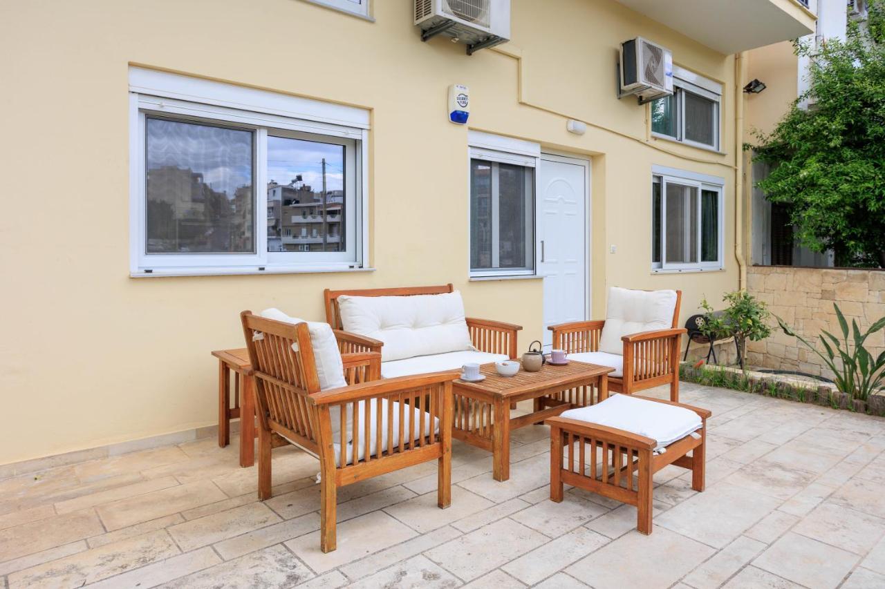 Electra Modern Apartment With Cozy Garden Kandiye Dış mekan fotoğraf